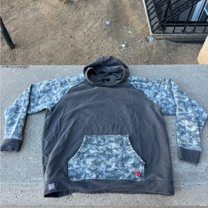 ARIAT MEN'S FR DURASTRETCH CAMO PATRIOT WORK HOODED SWEATSHIRT